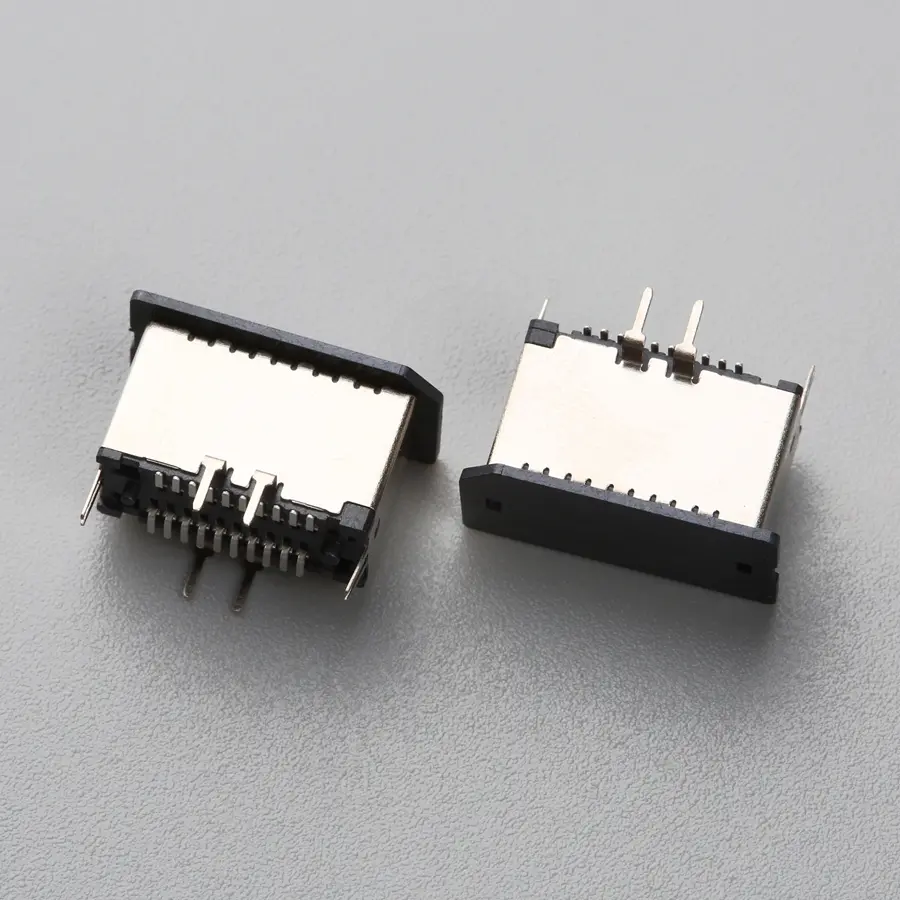 1.BUSF202B3N11350SR USB TYPE E 20PIN 母头 SMT KEY A