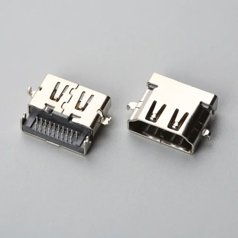 2.BHDF19B3N12292 HDMI AF 反向沉板DIP H=2.99mm