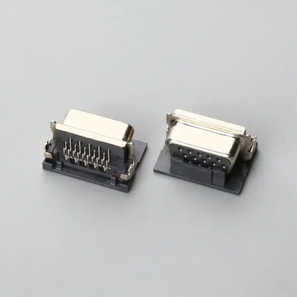 1.BDBF15B2N1265 SLIM D SUB15P 母座 反向DIP CH=1.0