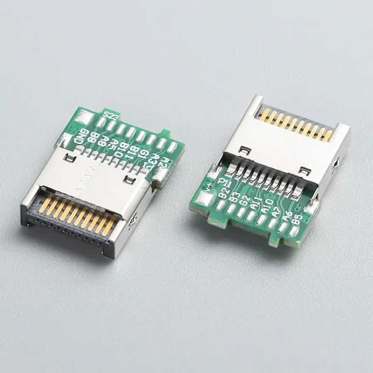 未标题 26_0000_4.BUSM201B3N13602 USB TYPE E 20PIN 公头 带PCB板