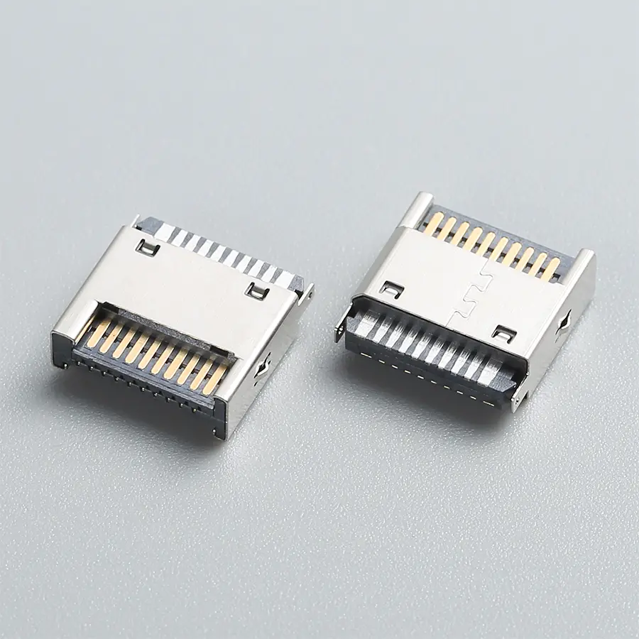 未标题 26_0000_5.BUSM202B3N13426ST USB TYPE E 20PIN 公头 焊线式 KEY A