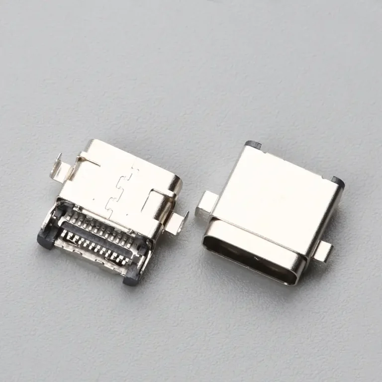 15.BUSF24B3N11284 USB TYPE C 24P 母座 双层外壳 沉板双SMT H=2.18mm
