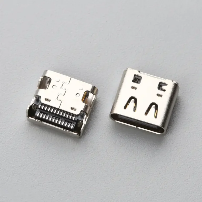 21.BUSF242B3N61358SR USB TYPE C 24P 母座 板上型 双SMT CH=1.60mm