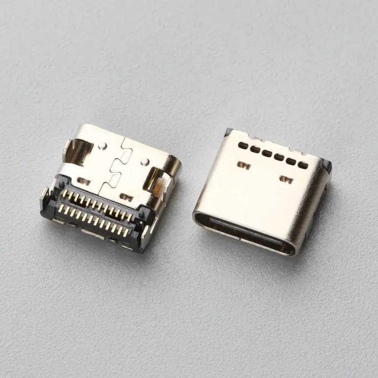22.BUSM24B3N11253 USB TYPE C 24P 母座 板上型 双SMT