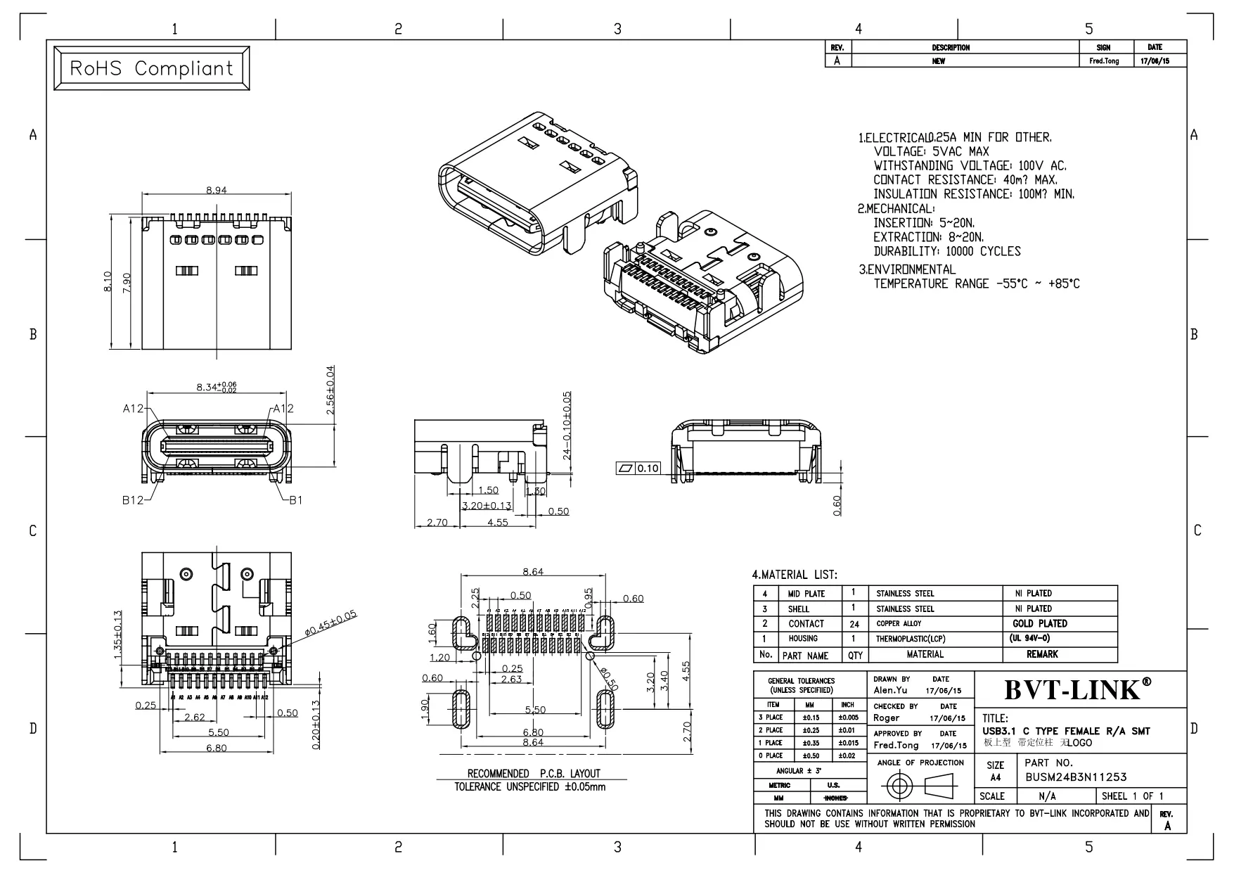 22.BUSM24B3N11253 -USB TYPE C 24P 母座 板上型 双SMT_page-0001