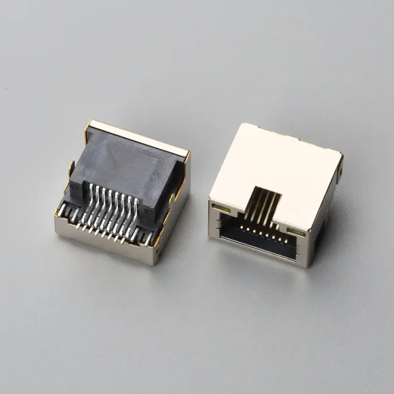 6.BRJF08B1N1149 RJ45 沉板式SMT H=4.2mm 带灯