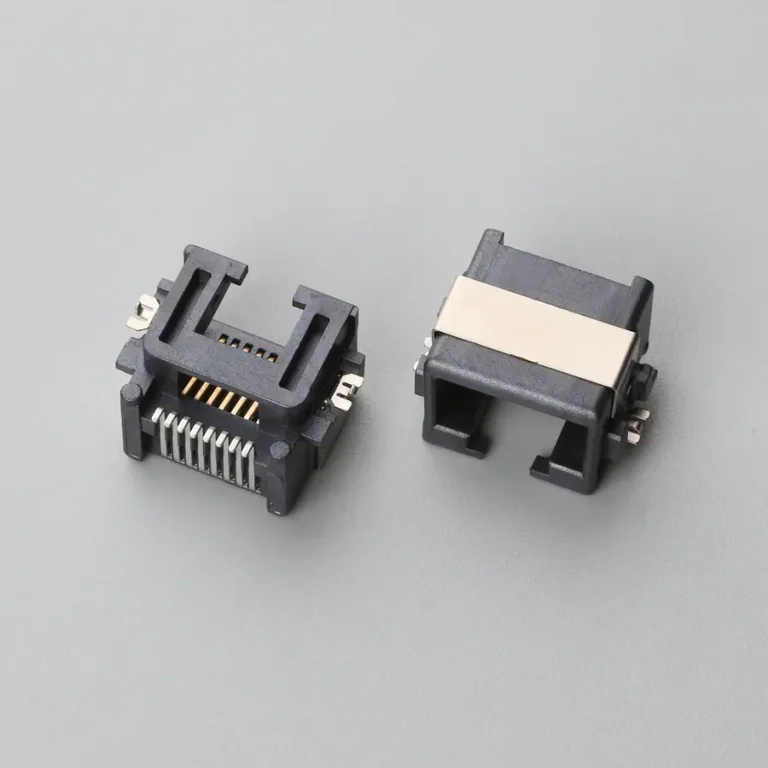 10.BRJF082B1N11137ST RJ45 沉板式SMT H=8.60mm 中包