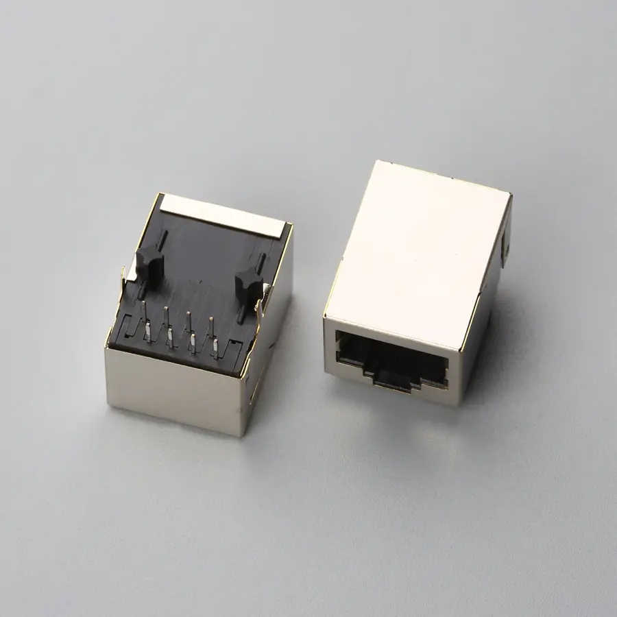 15.BRJF081B1N12129ST RJ45 板上型DIP 百兆 不带灯