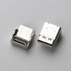 26.BUSF242B3N31408SR USB TYPE C 24P 母座 板上加高型 双SMT CH=3.40mm 铁壳6只脚
