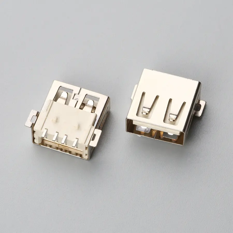 4.BUSF042W2N11310ST USB2.0 AF 板上型 全SMT 无卷边