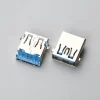 8.BUSF09L3N11214 USB 3.0 AF 沉板式DIP H=2.11mm 无卷边