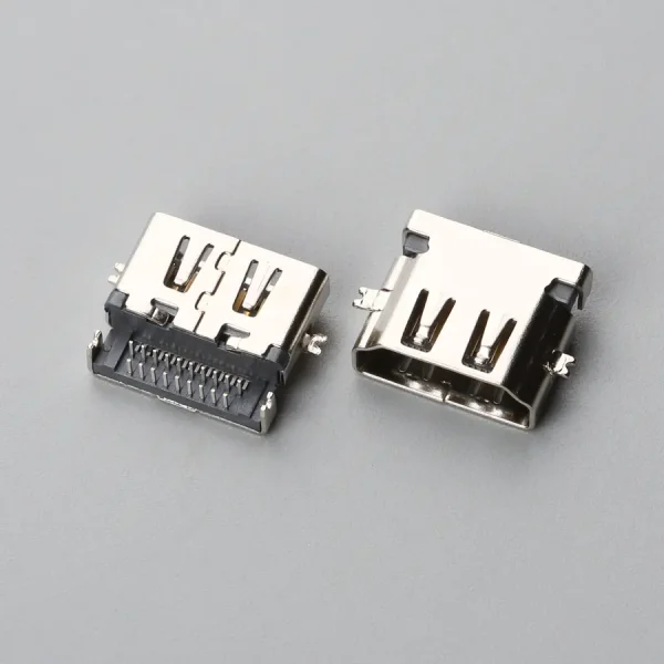 3.BHDF19B3N1285 HDMI AF 反向沉板DIP H=2.27mm