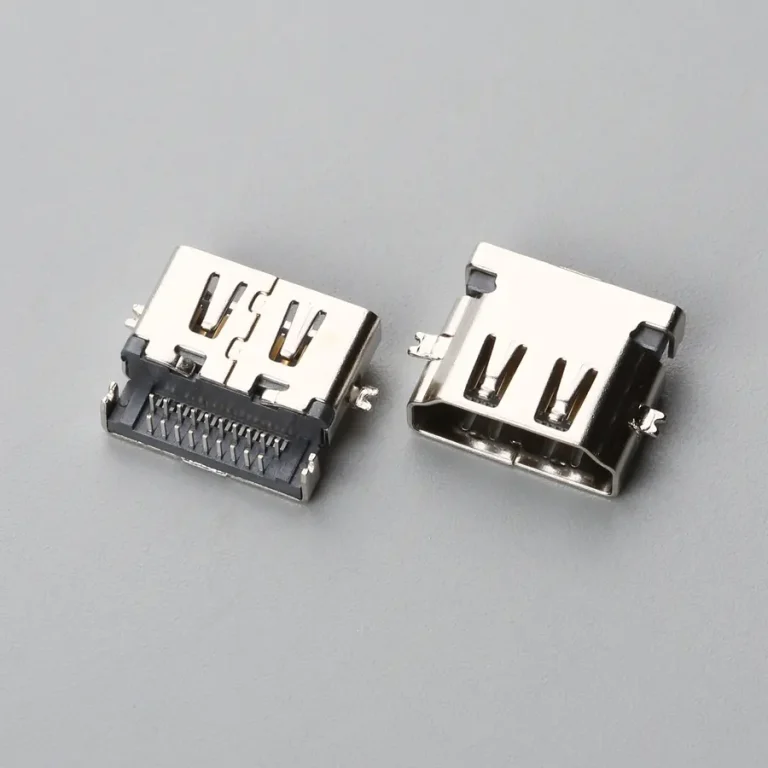 3.BHDF19B3N1285 HDMI AF 反向沉板DIP H=2.27mm