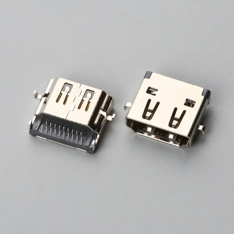 6.BHDF192B3N12342SR HDMI AF 正向沉板 DIP H=2.78mm