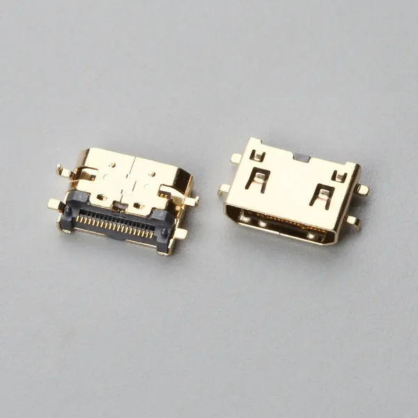 13.BHDF19B1A1197W HDMI CF 平口沉板式SMT H=0.80mm