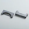 5.BSDF10B4M1129 SD 卡座SMT 简易式 全塑黑色带助焊片