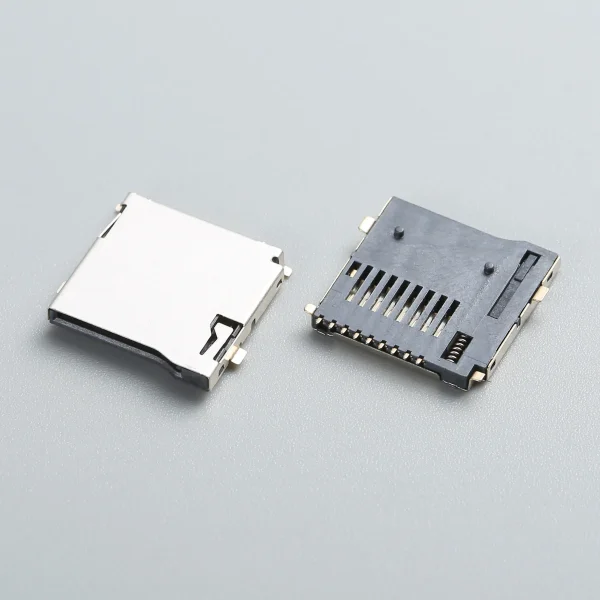 6.BTFF09B1N1117 TF 卡座SMT PUSH H=1.90mm L=14.50mm