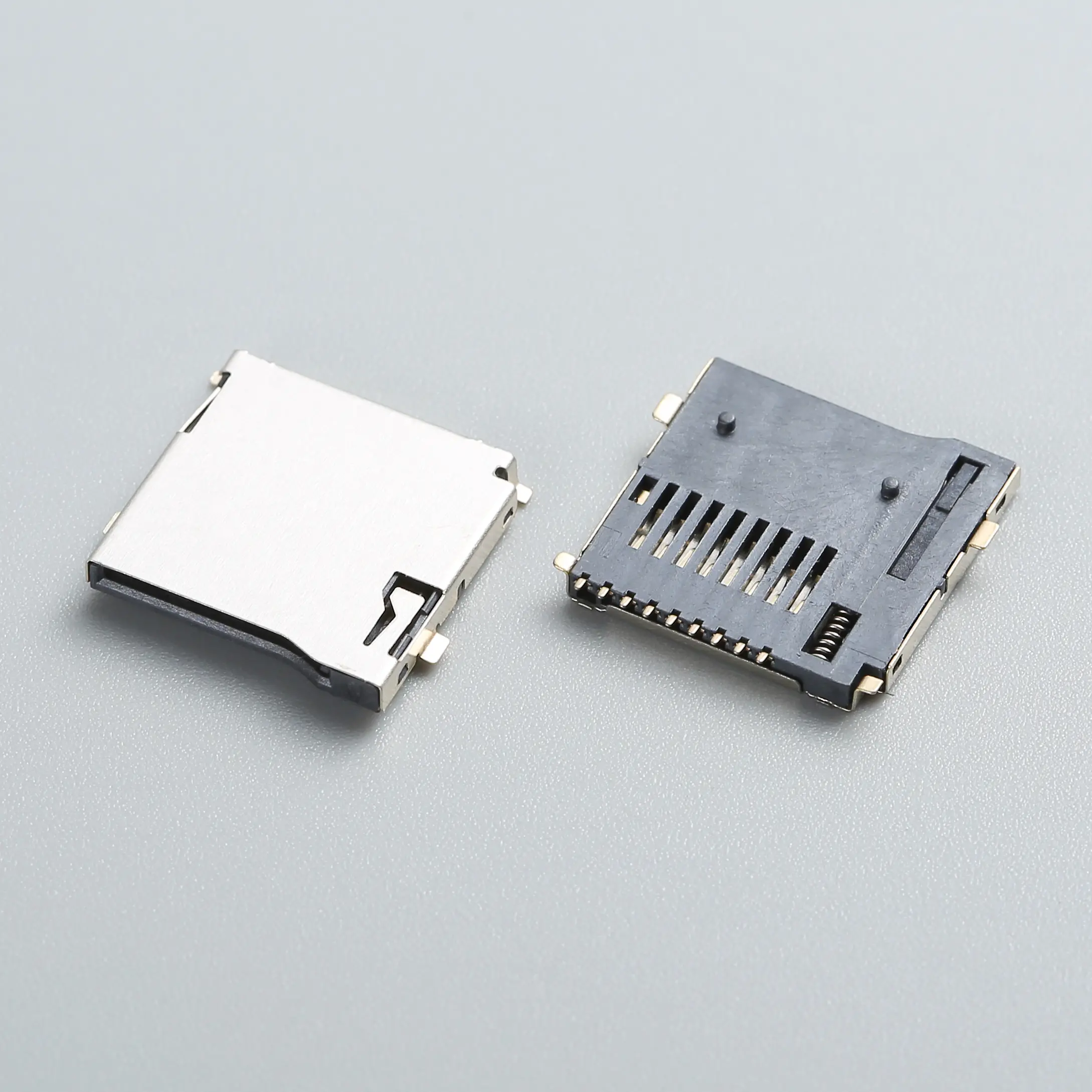 6.BTFF09B1N1117 TF 卡座SMT PUSH H=1.90mm L=14.50mm