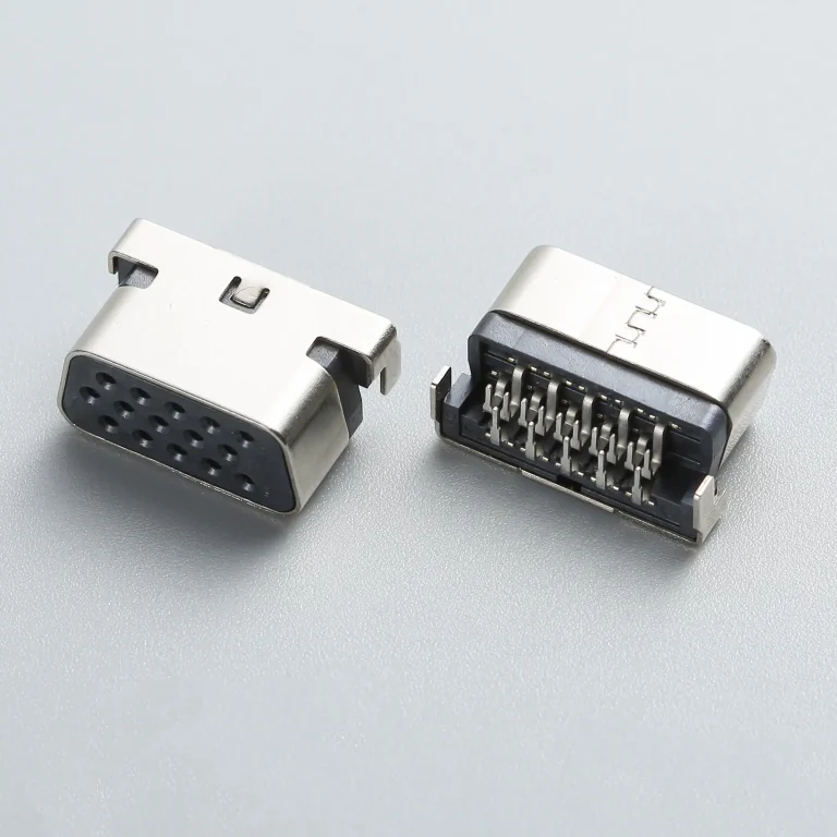 4.BDBF15B2N1239 SLIM D SUB15P 母座 反向DIP CL=0.50mm